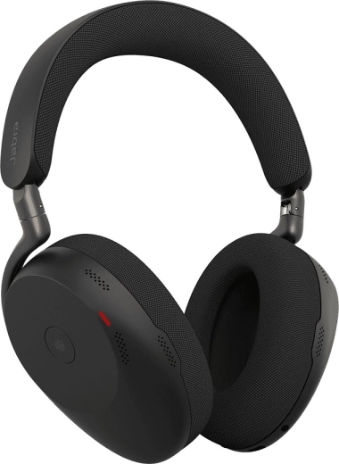 Bežična naglavna slušalica Jabra Evolve3 85 MS s USB adapterom Link 390c – crna