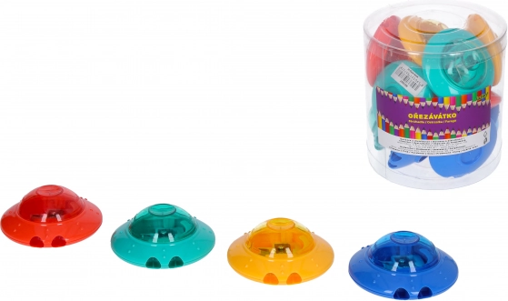 Šiljilo za dvije olovke sa spremnikom, okruglo