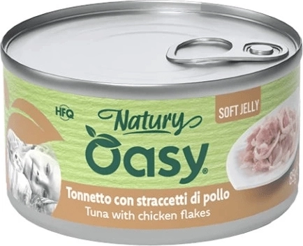 Oasy Natury nježna žele – tuna s komadićima piletine 90 g