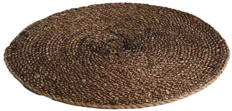 Prošiveni okrugli podmetač od morske trave 38 cm