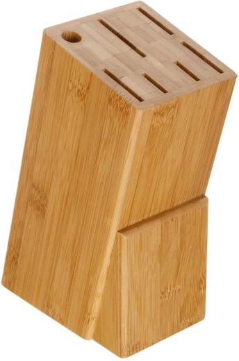 Stalak za nože od bambusa 14x9x22 cm