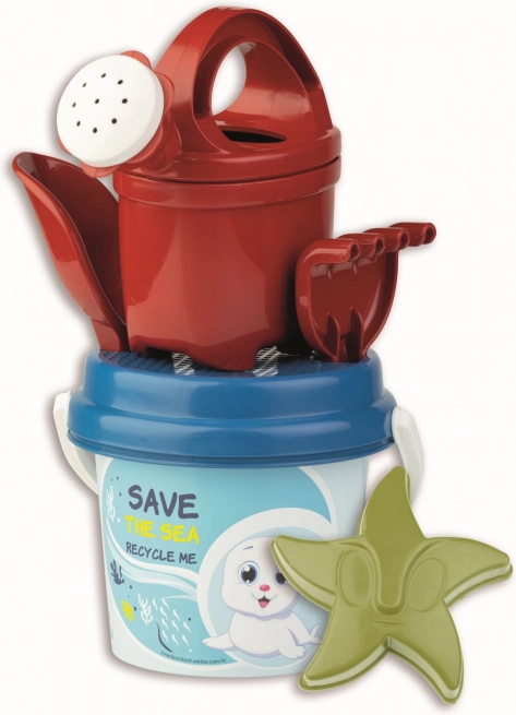 Set za pijesak Ocean s vrtnom kantom mala