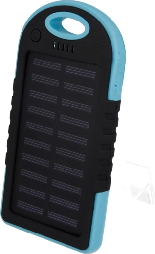 Setty solarna power banka 5000 mAh plava
