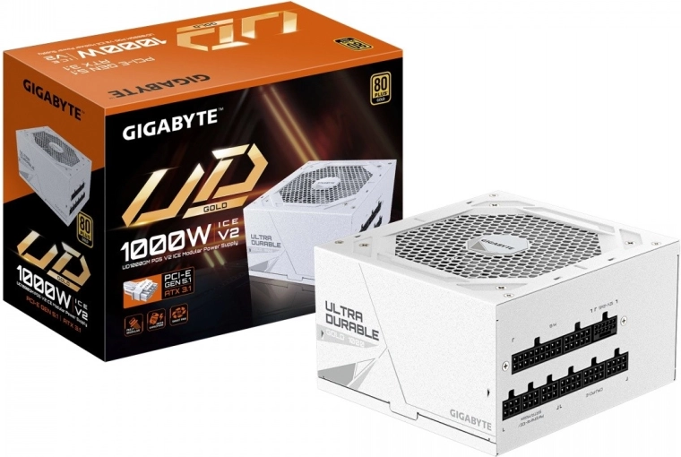 Modularno napajanje 1000 W 80+ Gold ATX 3.1 s 16-pinskim PCIe Gen 5.1 kabelom