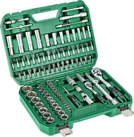 STALCO set nasadnih ključeva 1/2" + 1/4" (94 dijela)