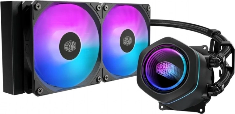 Vodeno hlađenje CPU MasterLiquid Core Nex 240 ARGB crno