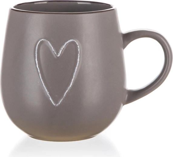 Keramička šalica Heart 500 ml