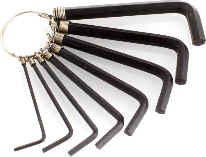 Set imbus ključeva 1,5–6 mm, 8 dijelova