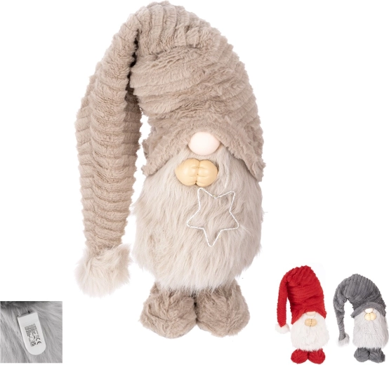 Svjetleći plišani patuljak 82 cm (mix 3 varijante)