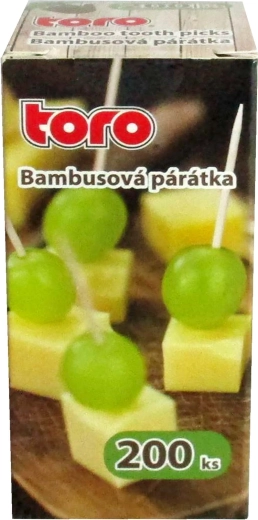 Bambusove čačkalice u papirnatoj kutijici (200 kom)