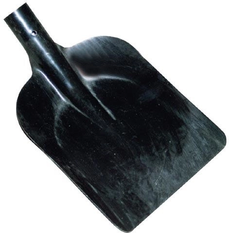 Lopata 19 cm bez drške, crna