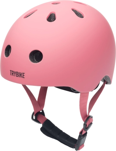 Trybike dječja kaciga za bicikl i role ružičasta XS
