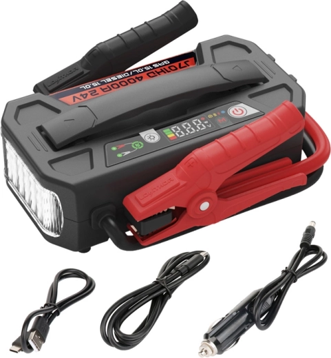 Startni uređaj Lokithor J701HD 24 V 4000 A (207,2 Wh)