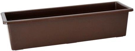 Samozalijevajuća žardinjera Salvia 50 cm, smeđa