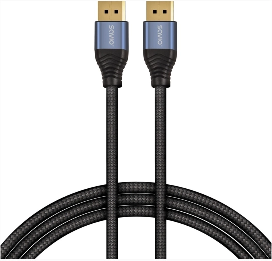 Savio DisplayPort 2.1 kabel 8K, 3 m