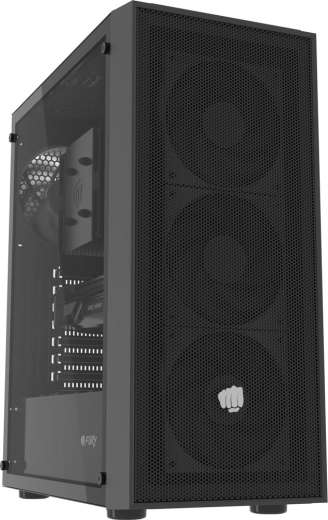 Fury shobo sh8f midi tower kućište s bočnim prozorom, crno