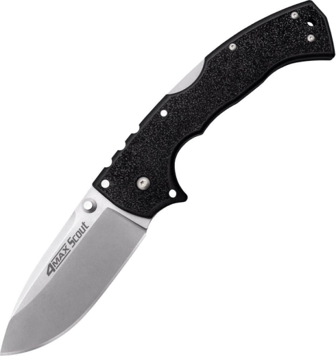 Cold Steel 4 Max Scout masivni džepni nož, stonewash oštrica, crna drška Griv-Ex