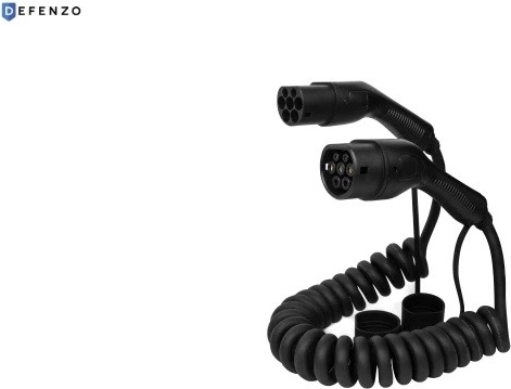 Defenzo Spiro AC22 spiralni kabel za punjenje Type 2 10 m