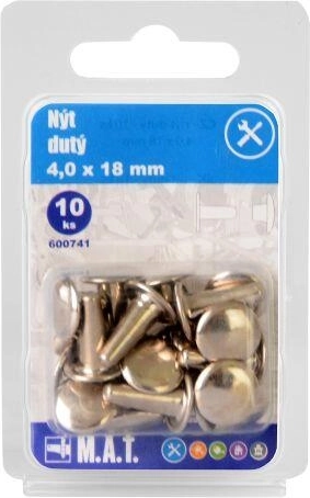 Šuplji zakovak 4 × 18 mm (10 kom)