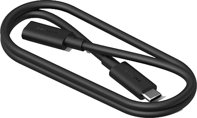 VITURE produžni kabel USB‑C muški na USB‑C ženski 50 cm (crni)