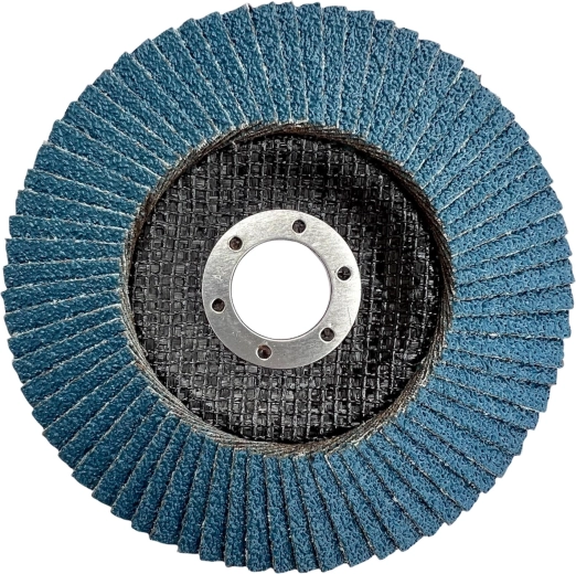 Lamelasti brusni disk 125 × 22,2 mm, granulacija 80, cirkonijski