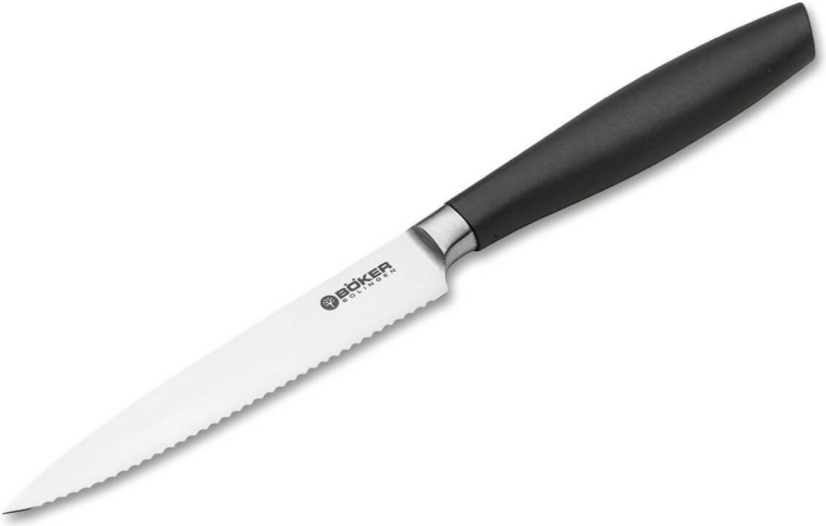 Böker Manufaktur Solingen Core Professional nož za rajčice 12 cm, crni, sintetika