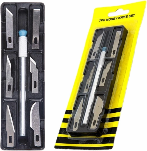 Set noževa s oštricom + 6 oštrica