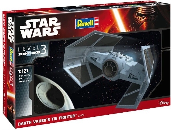 Maketa za sastavljanje TIE Fightera Dartha Vadera 1:121 – REVELL STAR WARS