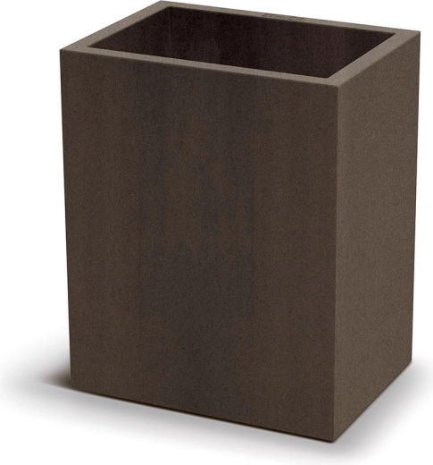 Žardinijera Cubla Case High 36 cm hrđavo smeđa