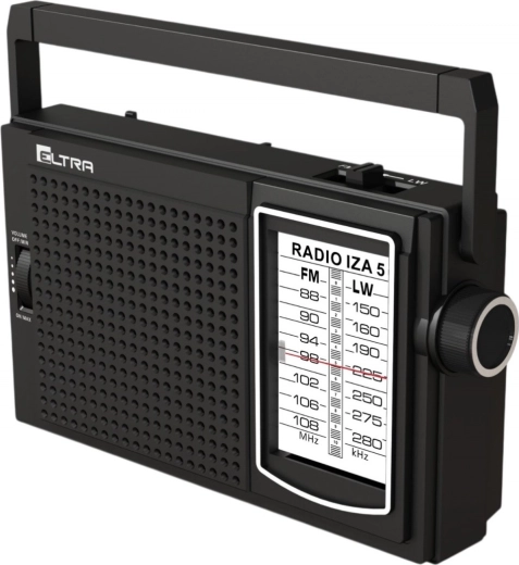 Prijenosni radio IZA-5 crni