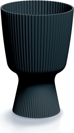 Žardinijera Milly Round 14,6 cm antracit