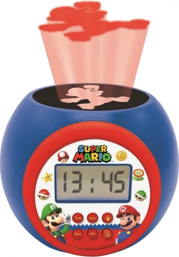 Dječji budilica Super Mario s projektorom