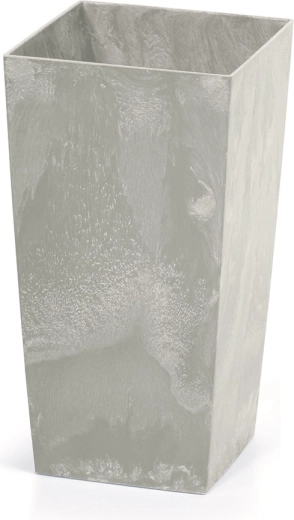 Sadilica s betonskim efektom URBI Square s umetkom 12,6 × 12,6 × 20 cm