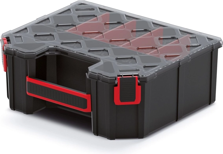 Visoki organizator Tager Carbo Plus s pregradama 284 × 243 × 105 mm