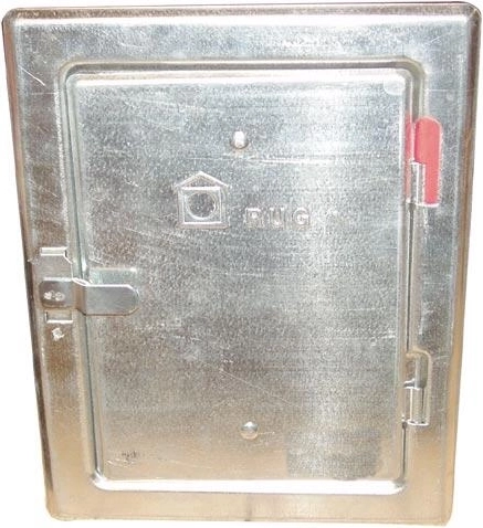 Pocinčana vratašca za dimnjak 140 × 205 mm
