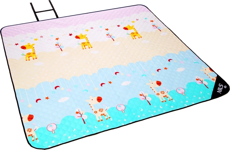 Piknik deka NILS Camp Žirafa 200 × 195 cm