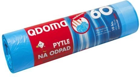 Vreće za otpad sa zateznim vezicom 60 l, 10 kom