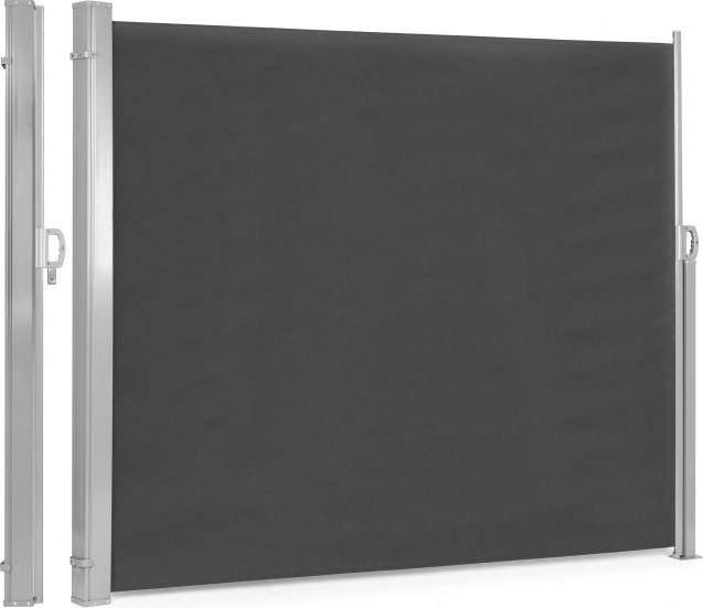 Sklopiva bočna tenda, rolo, paravan za vrt, terasu, antracitna boja