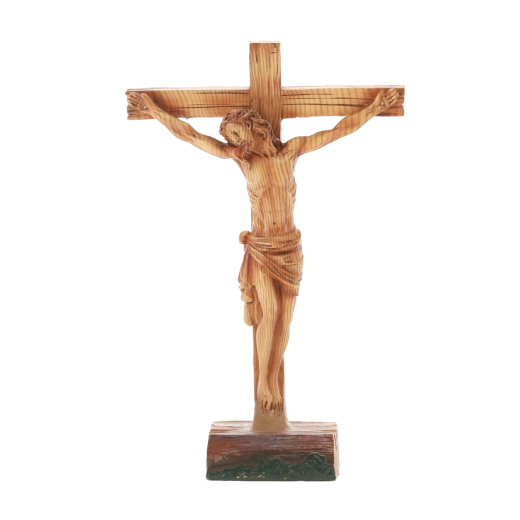 Stojeći križ s likom Isusa od polirezina 19 × 7,5 × 29,5 cm