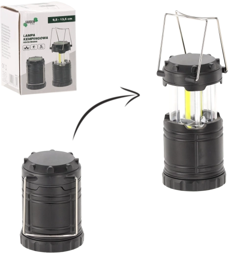 Sklopiva kamp-lampa 9,5–13,5 cm