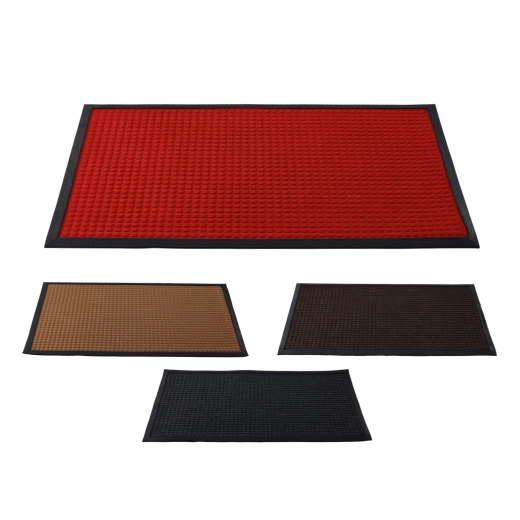 Gumeni ulazni otirač s polipropilenskom površinom 60 × 90 cm