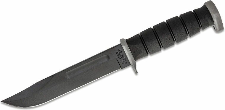 KA-BAR Extreme Fighting/Utility nož D2, 18 cm, crni, Kraton G, futrola Kydex