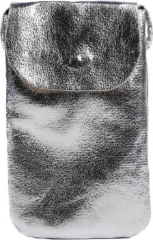 Metalizirana torbica za mobitel s ramenim remenom i stražnjim džepom