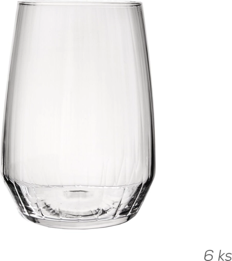 Čaše Carre Optics 0,49 l, 6 kom