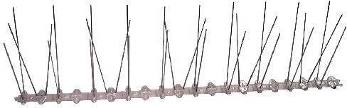 Zaštitne šiljke protiv golubova od nehrđajućeg čelika 50 × 10 cm