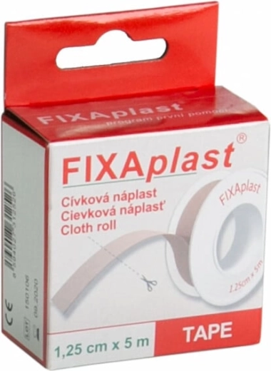 Fixaplast tekstilna flaster-traka u kolutu 1,25 cm x 5 m