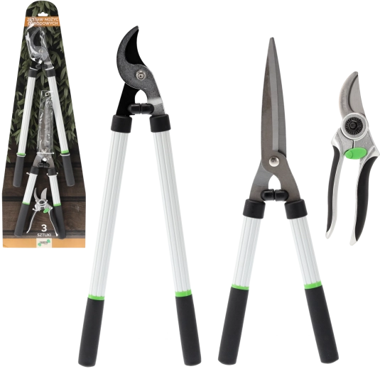 Set od tri vrtne škare 20/51/54 cm