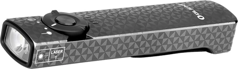 Olight Arkfeld Pinwheel Gunmetal Grey džepna svjetiljka sa zelenim laserom