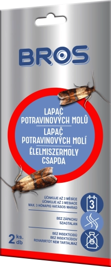 Bros lovkač prehrambenih moljaca 2 kom