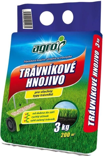 Gnojivo za travnjak 3 kg AGRO